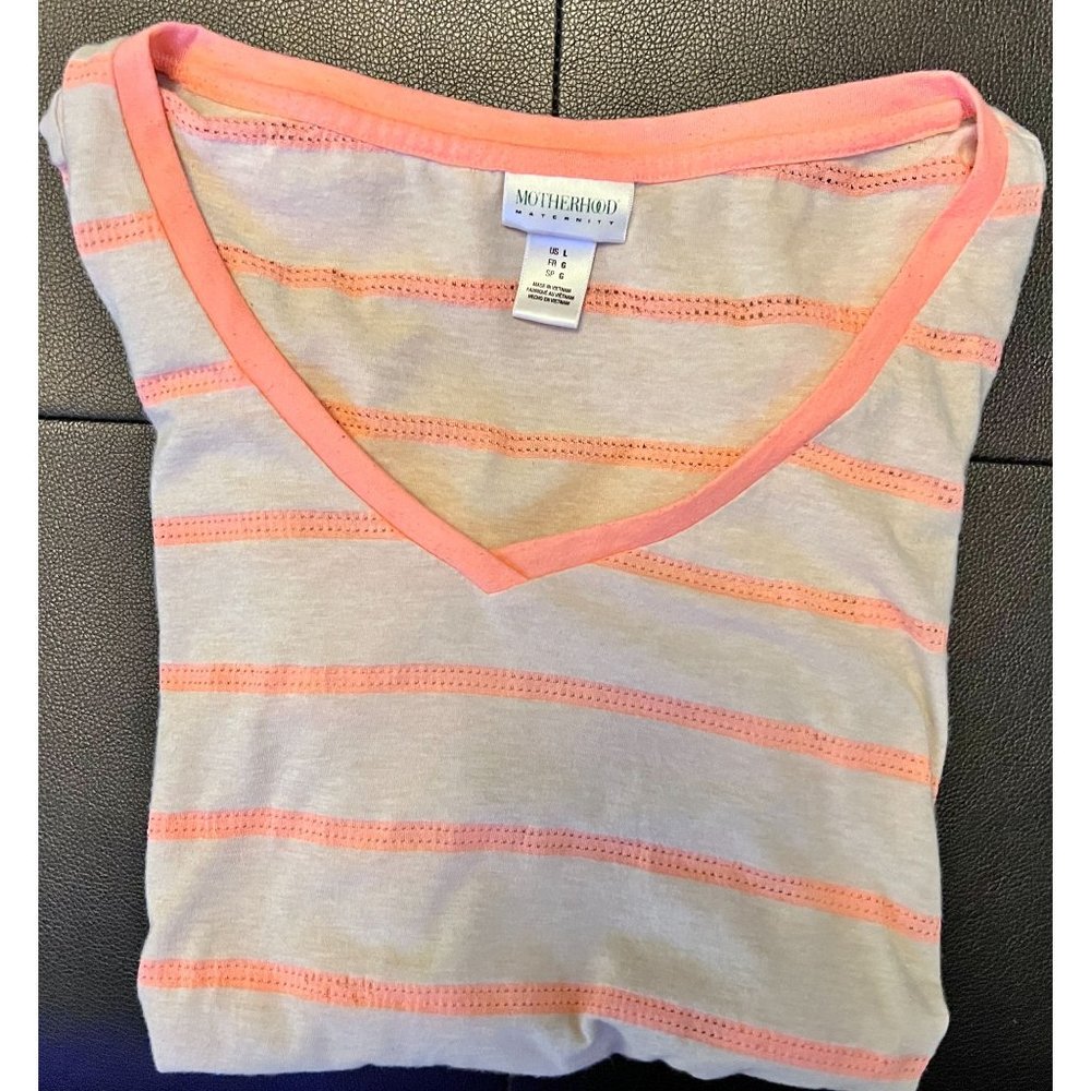 Motherhood Maternity Tee Shirts (Maternity Large) 2 for 1